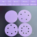 Automotive Hook Loop Sanding Disc Sandpaper Purple Film